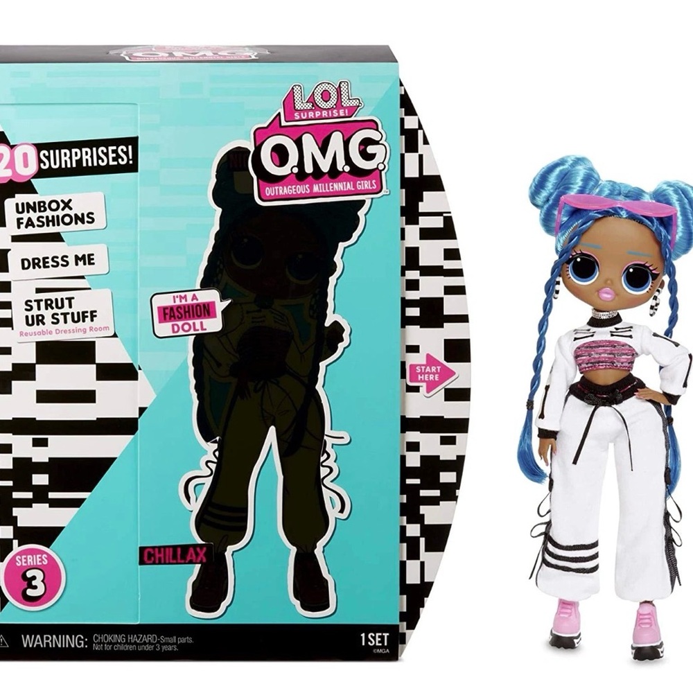 LOL Surprise OMG Fashion Doll Chillax NIB
